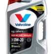 Valvoline Full Synthetic High Mileage with MaxLife Technology 0W-20 Motor Oil, 5 Quart