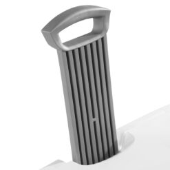 Sterilite Ultra™ Wheeled Plastic Laundry Hamper, White, Set of 3