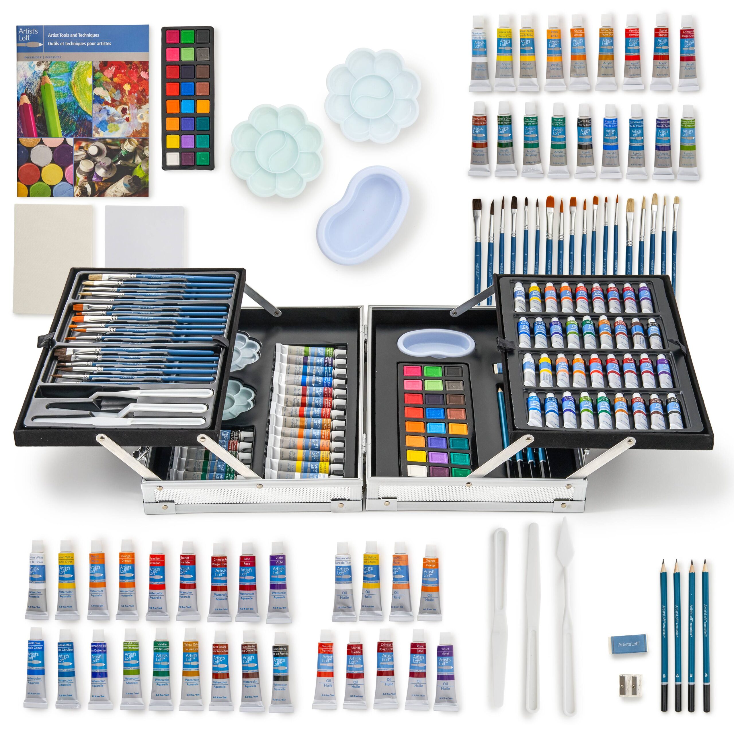 126pc Mixed Media Art Set in Carrying Case - Paint Sets - Art Supplies & Painting