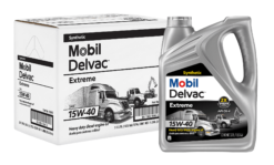 Mobil Delvac Extreme Heavy Duty Full Synthetic Diesel Engine Oil 15W-40, 1 Gal (3 pack)