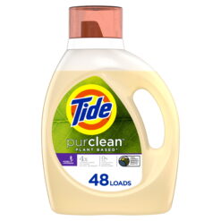 Tide Purclean Lavender, 48 Loads Liquid Laundry Detergent, 69 fl oz