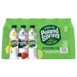 Poland Spring Sparkling Water Variety Pack, 16.9 Fl Oz, Pack of 24