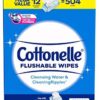 Cottonelle Fresh Care Flushable Cleansing Cloth, 504 Count