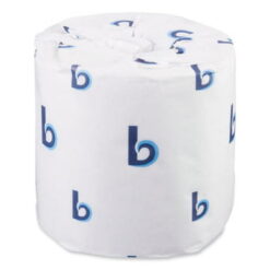 Boardwalk Two-Ply Toilet Tissue Standard Septic Safe White 4 X 3 500 Sheets/Roll 96/Carton