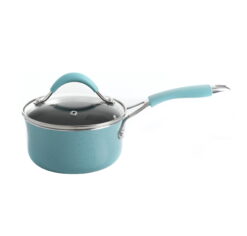 The Pioneer Woman Frontier Speckle 24-Piece Cookware Combo Set, Turquoise