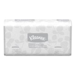 Kleenex 13254 Premiere Folded Towels, 120 Per Pack, 25 Packs Per Carton - White