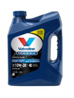 Valvoline Premium Blue Synthetic Blend 10W-30 Heavy Duty Diesel Engine Oil 1 GA