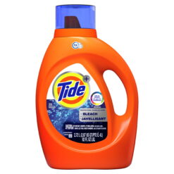 Tide Plus Bleach HE, 59 Loads Liquid Laundry Detergent, 92 fl oz