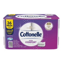 Cottonelle Ultra ComfortCare Toilet Paper (36 Mega Rolls, 268 sheets/roll)