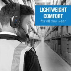 BlueParrott B550-XT Voice-Controlled Bluetooth Headset – Industry Leading Sound with Long Wireless Range, Extreme Comfort and Up to 24 Hours of Talk Time