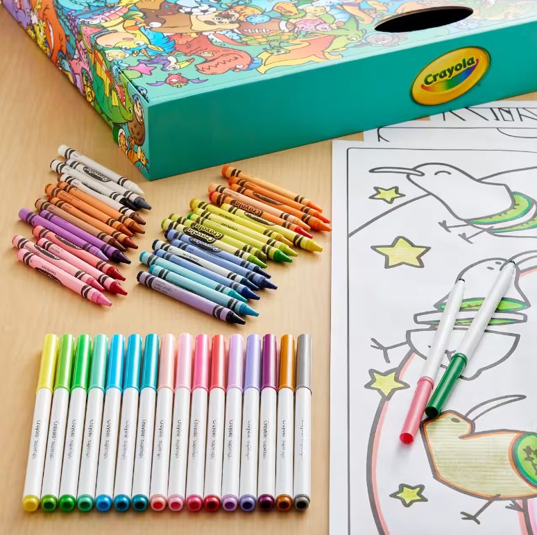 Crayola Giant Coloring Page Art Set