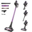 INSE N6P Cordless Vacuum, 20KPa Powerful Vacuum Cleaner with 160W Motor, 4-in-1 Stick Vacuum, Rechargeable Handheld Vacuum Cleaner for Home Hard Floor Carpet Pet Hair - Purple