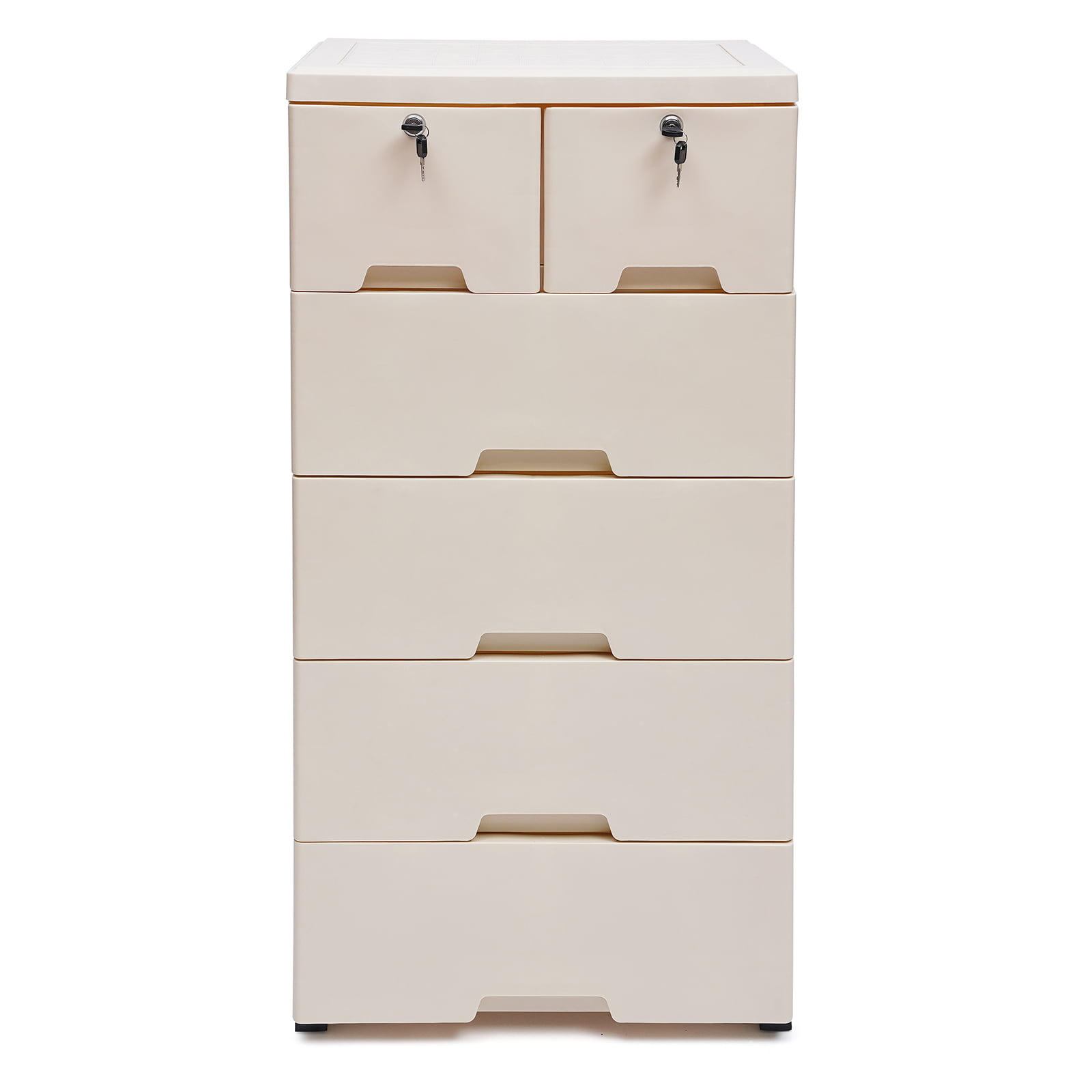 Plastic Storage Dresser 6 Drawers Clothes Organizer Tower Cabinet
