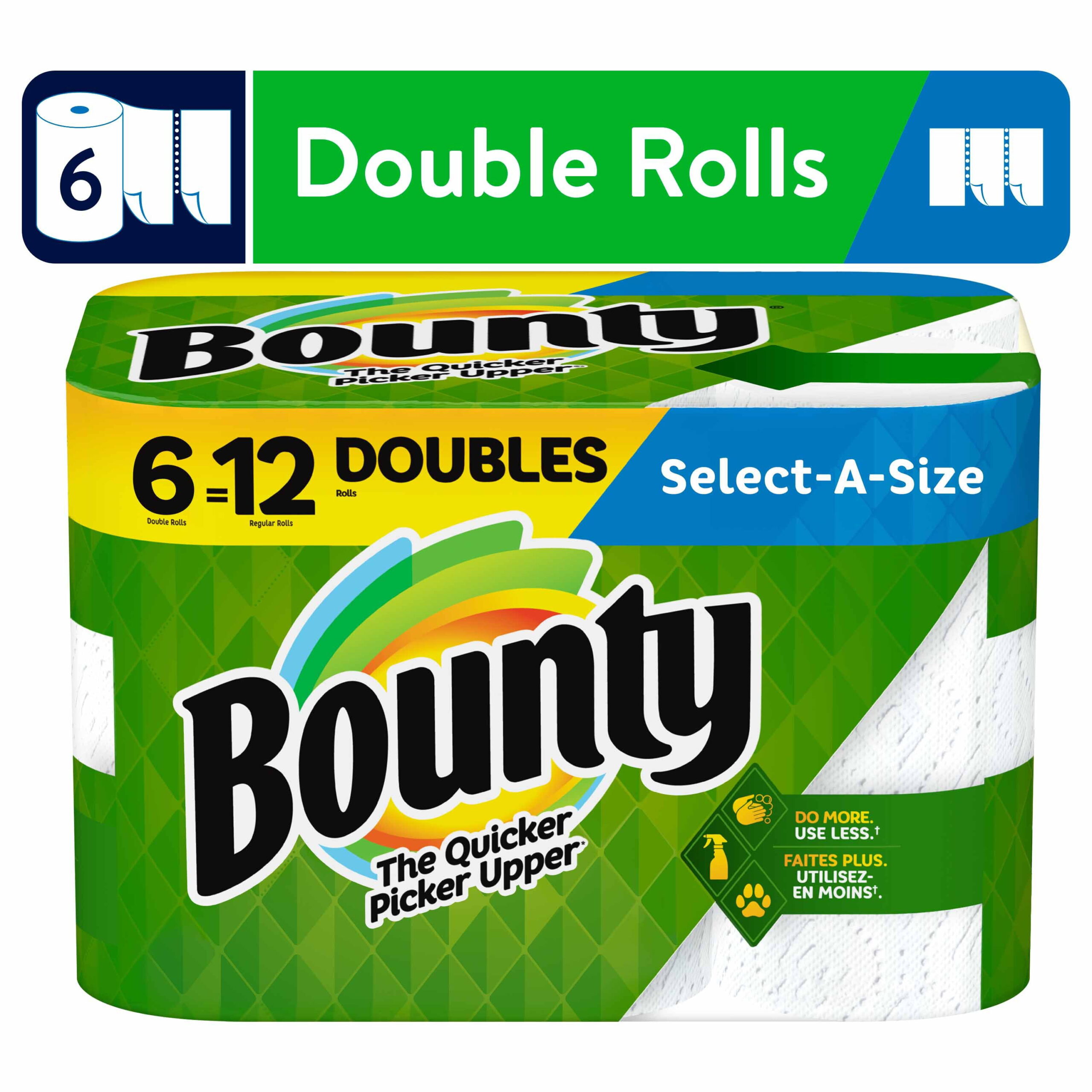 Bounty Select-A-Size Paper Towels, 6 Count