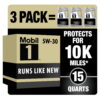 Mobil 1 Advanced Full Synthetic Motor Oil 5W-30, 5 qt (3 Pack)
