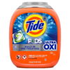 Tide Pods with Ultra Oxi HE Laundry Detergent Pods, 104 Count