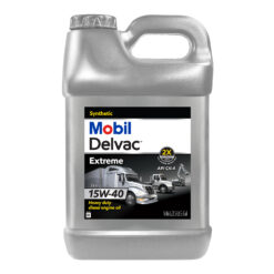 Mobil Delvac Extreme Heavy Duty Full Synthetic Diesel Engine Oil 15W-40, 2.5 gal