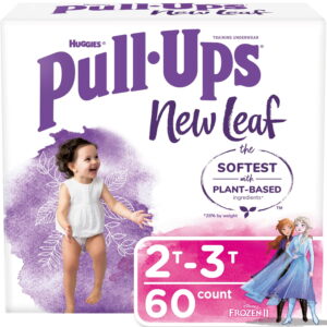 Huggies Pull-Ups New Leaf Girls' Disney Frozen Potty Training Pants, 60 Ct, 2T-3T (16-34 lb.)