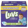Luvs Ultra Leakguards Diapers, 1 -252 ct. (8-14 lb.)