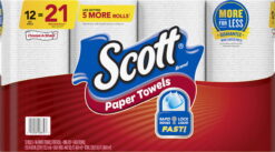 Scott Choose-A-Sheet Paper Towel (12 Big Rolls) 48370 Pack of 2