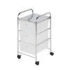 Honey Can Do 3 Drawer Rolling Storage Cart