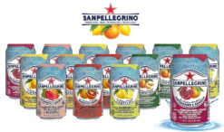 S.Pellegrino Sparkling Fruit Beverages - All Flavor Variety Pack (Sampler), 11.15 Fl Oz Cans, Naturally Flavored Sparkling Water | 7 Flavors - Pack of 14