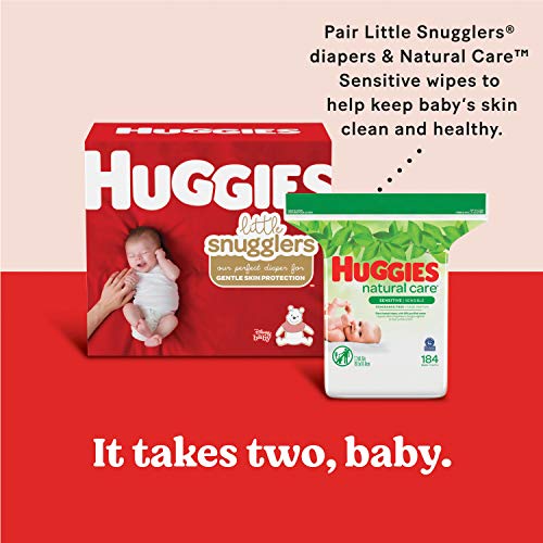 Huggies Size 1 Diapers, Little Snugglers Diapers, Size 1 (8-14 lbs), 198 Ct  (6 packs of 33), Newborn