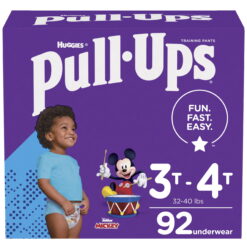 Huggies Pull-Ups Boys' Potty Training Pants Size 5, 92 Ct, 3T-4T (32-40 lb.) 