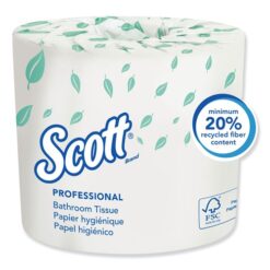 Scott 13607 Essential Standard Roll Bathroom Tissue, 550 Sheets / Roll - 20 Rolls / Carton?