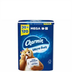 Charmin Ultra Soft Toilet Paper Mega Roll, 244 Sheets Per Roll, 30 Count
