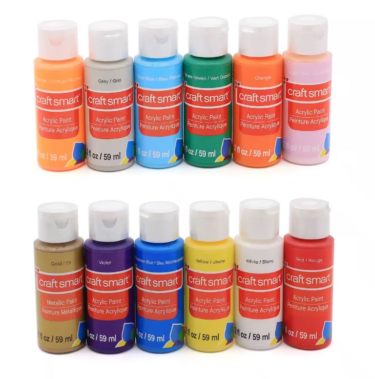 Craft Smart Michaels Outdoor Acrylic Paint Set Value Pack