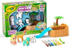 Crayola Scribble Scrubbie Safari Animals Tub Set, Toys for Girls & Boys, Gift for Kids, Age 3, 4, 5, 6
