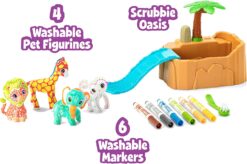 Crayola Scribble Scrubbie Safari Animals Tub Set, Toys for Girls & Boys, Gift for Kids, Age 3, 4, 5, 6