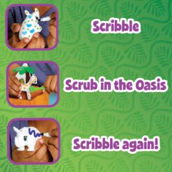 Crayola Scribble Scrubbie Safari Animals Tub Set, Toys for Girls & Boys, Gift for Kids, Age 3, 4, 5, 6