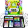 Crayola Silly Scents Mini Inspiration Art Case Coloring Set, Gift for Kids Ages 3, 4, 5, 6