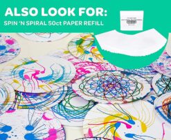Crayola Spin & Spiral Art Station, DIY Crafts, Toys for Boys & Girls, Gift, Age 6, 7, 8, 9