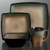Gibson Tequesta Stoneware Dinnerware Set - Service for 4