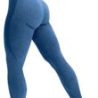 HIGORUN Women Seamless Leggings Smile Contour High Waist Workout Gym Yoga Pants