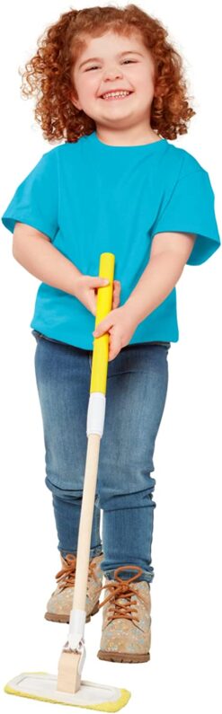 Melissa & Doug Deluxe Sparkle & Shine Cleaning Play Set (11 Pieces) - FSC-Certified Materials