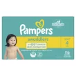 Pampers Swaddlers Active Baby Diaper, Size 4, 116 Count