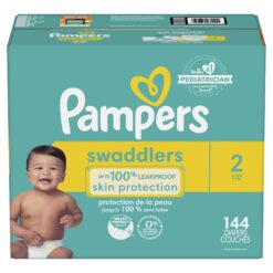 Pampers Swaddlers Diapers Size 2 144 Count