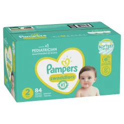 Pampers Swaddlers Diapers Size 2 84 Count