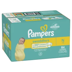 Pampers Swaddlers Newborn Diapers Size 0 136 Count