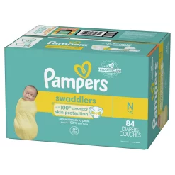 Pampers Swaddlers Newborn Diapers Size 0 136 Count