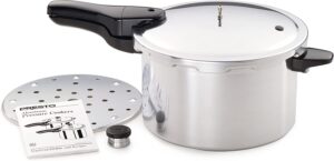 Presto 01282 8-Quart Aluminum Pressure Cooker