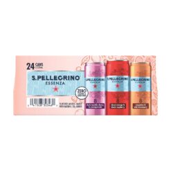 S.Pellegrino Essenza Flavored Mineral Water Variety Pack, 11.15 Ounce (24 Pack)