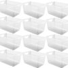 Simply Tidy 12 Pack 5.8qt. Clear V-Basket
