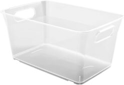Simply Tidy 12 Pack 5.8qt. Clear V-Basket