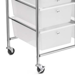 Simply Tidy Clear 12 Drawer Rolling Cart
