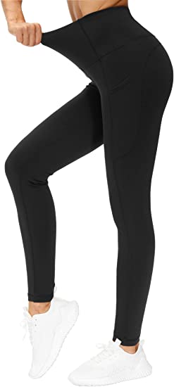 Yoga Pants with Pockets Leggings Workout Gym Ladies